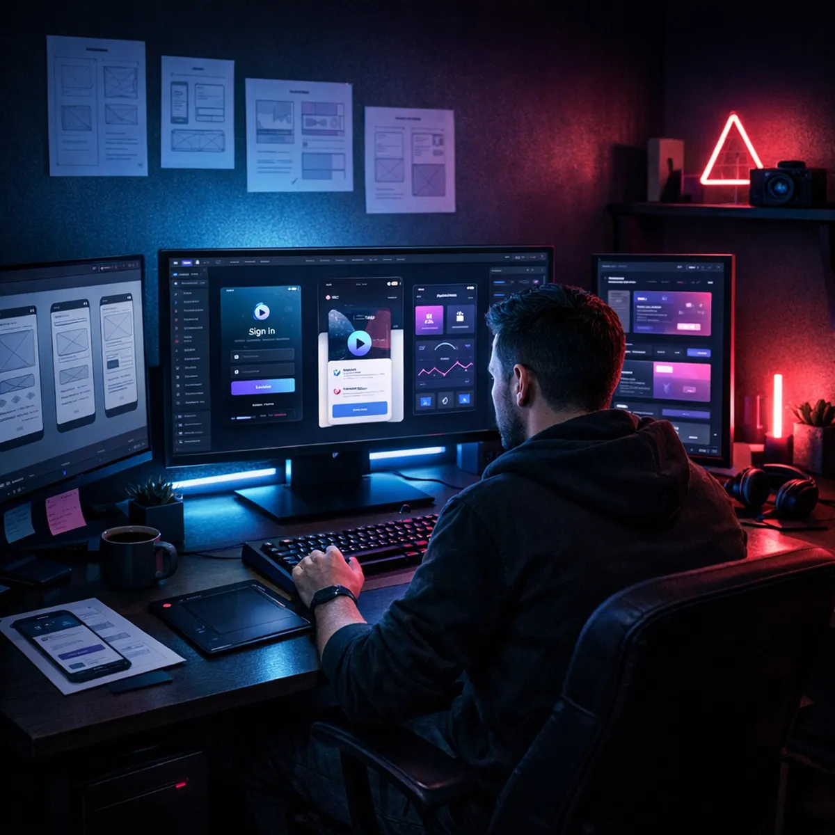 Изучение структуры интерфейсов и дизайна